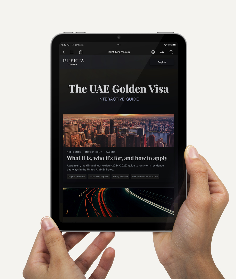 Golden Visa Guide Preview